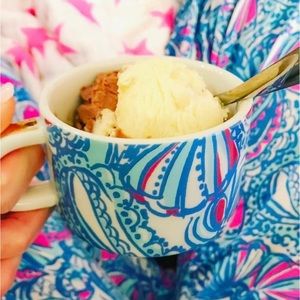 Lilly Pulitzer Target “My Fans” Mug & Plate Set